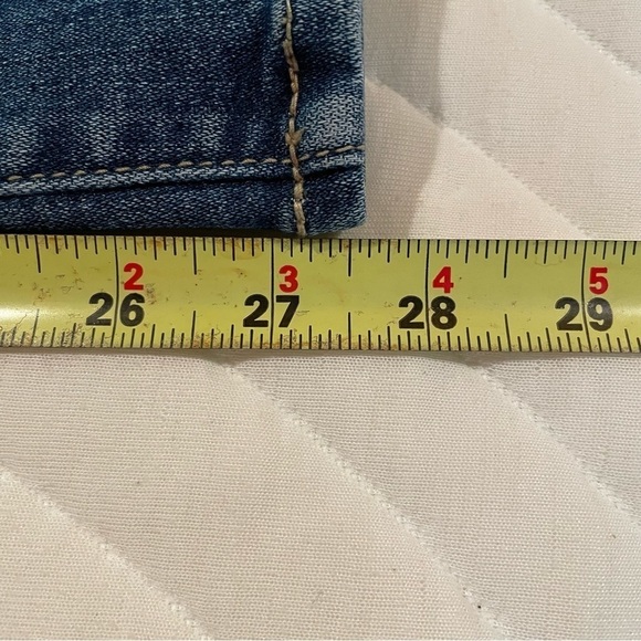 American Eagle Outfitters Super Stretch X Distressed High Rise Jegging 6 Short - Picture 12 of 12